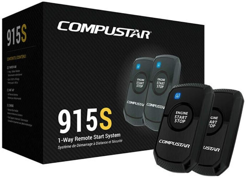 compustar cs915-s car remote start system