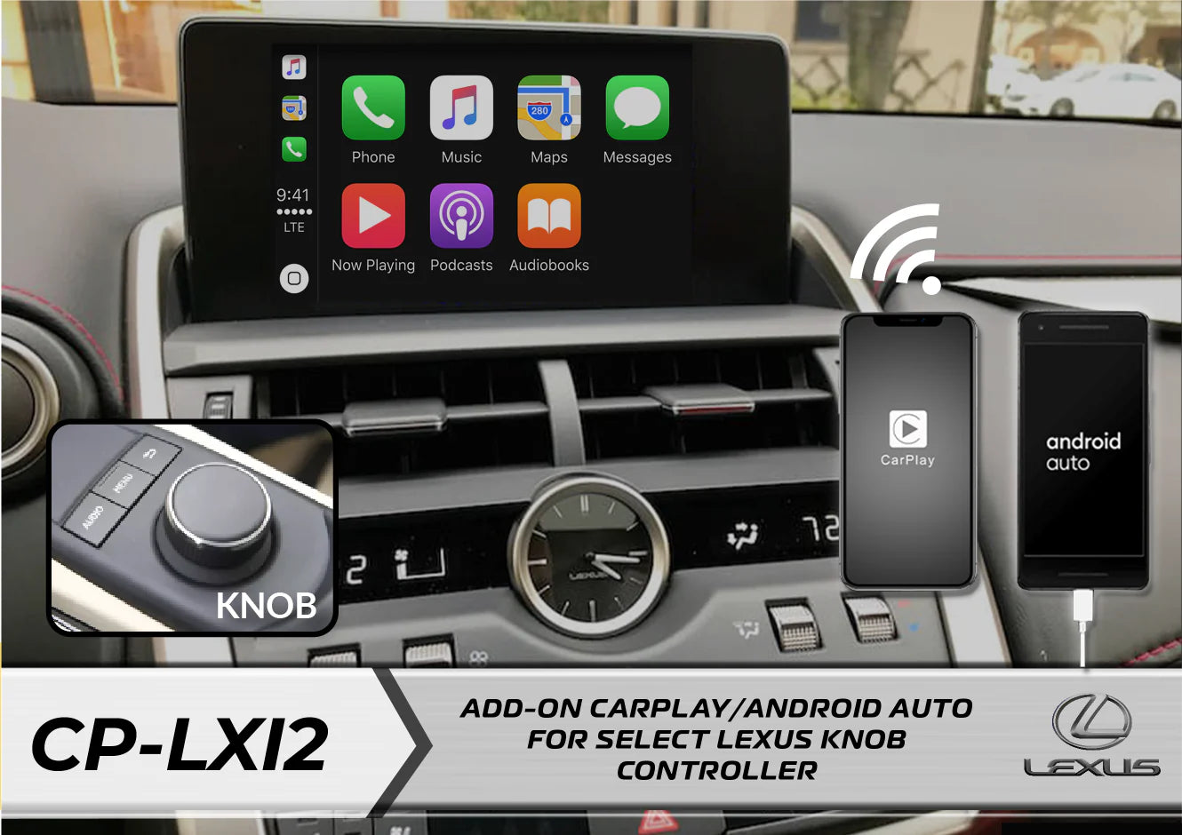 cp lxi2 wireless carplay lexus