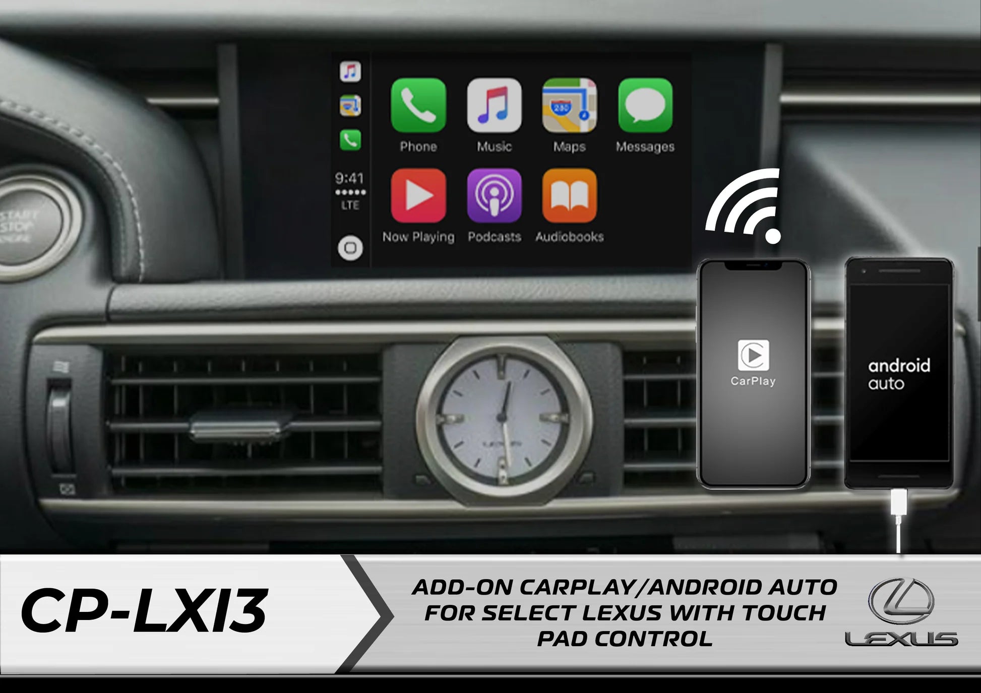 cp lxi3 wireless carplay-Lexus