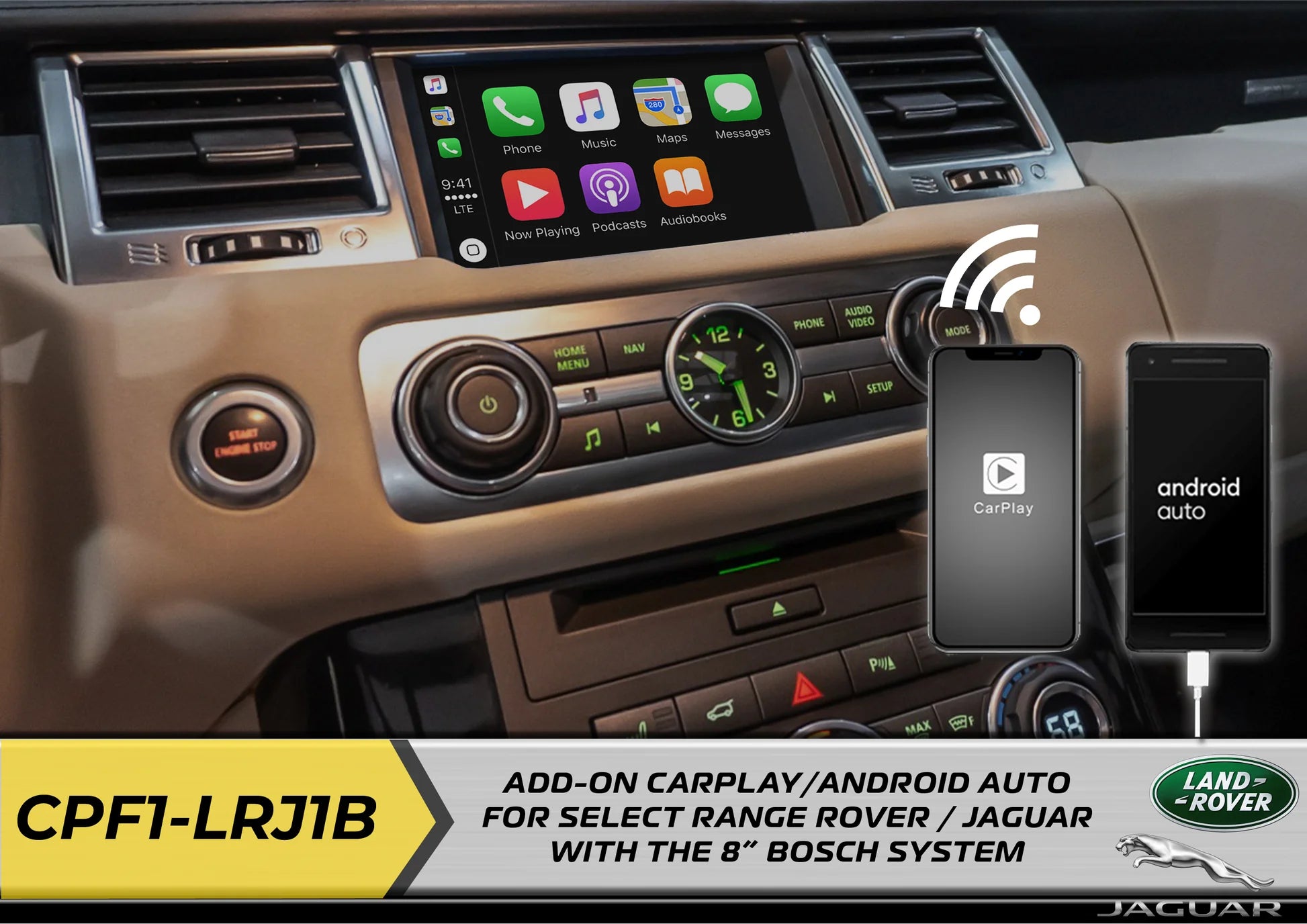 cpf1 lrj1b wireless carplay jaguar