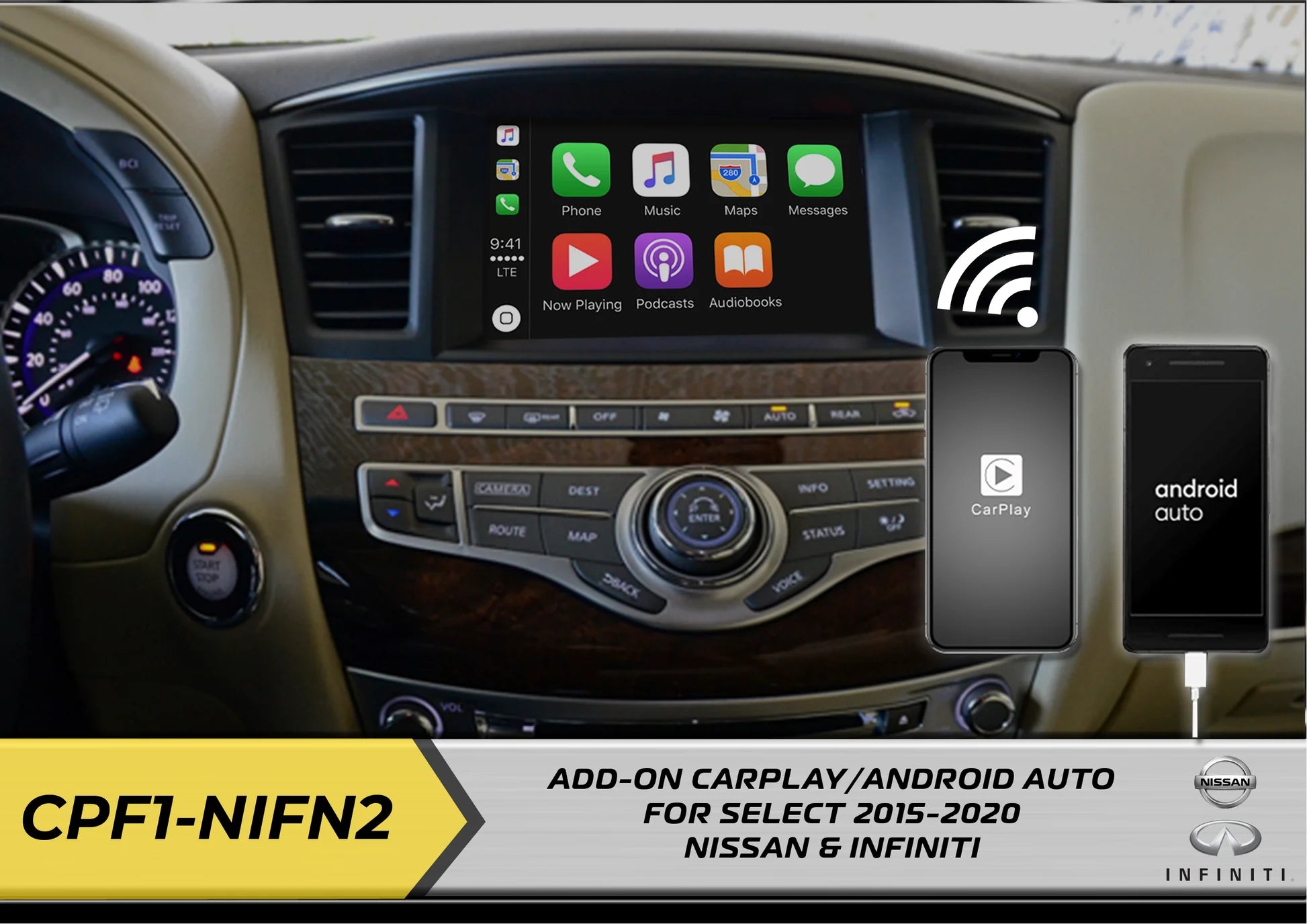 cpf1 nifn2 carplay interface infiniti near me