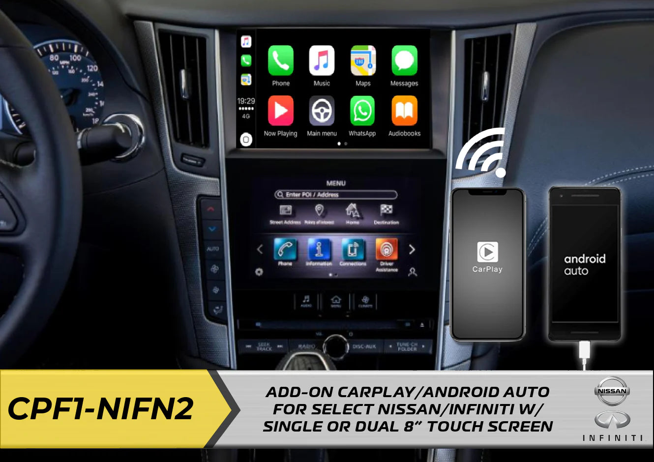 cpf1 nifn2 carplay interface infiniti