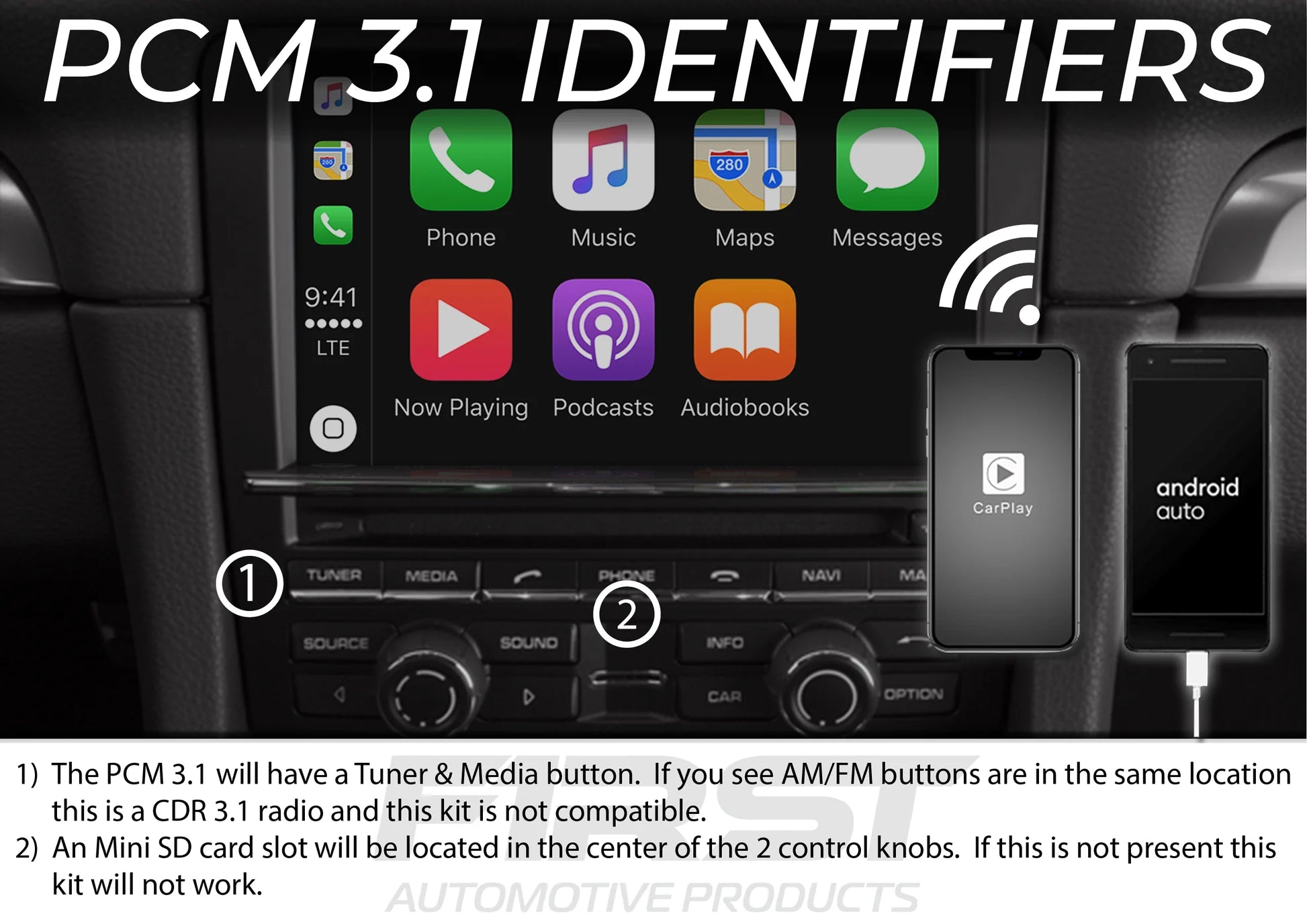 cpf1 pcm31sb wireless carplay porsche near me