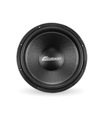 Car subwoofer with Comando logo on a white background