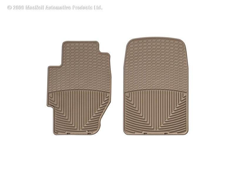 WeatherTech W34TN 03 Honda Civic Hybrid Front Rubber Mats - Tan