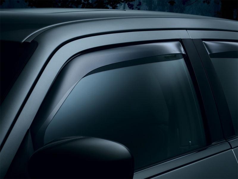 WeatherTech 80751 2014+ Ford Transit Connect Front Side Window Deflectors - Dark Smoke