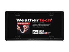 WeatherTech 61020 License Plate Frame Kit - Black
