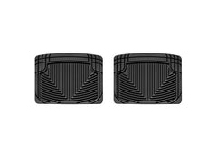 WeatherTech W20 93 Mercedes-Benz 300CE Rear Rubber Mats - Black