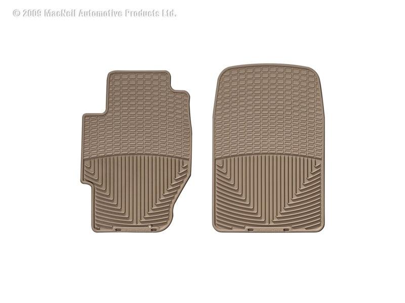 WeatherTech W34TN 03 Honda Civic Hybrid Front Rubber Mats - Tan