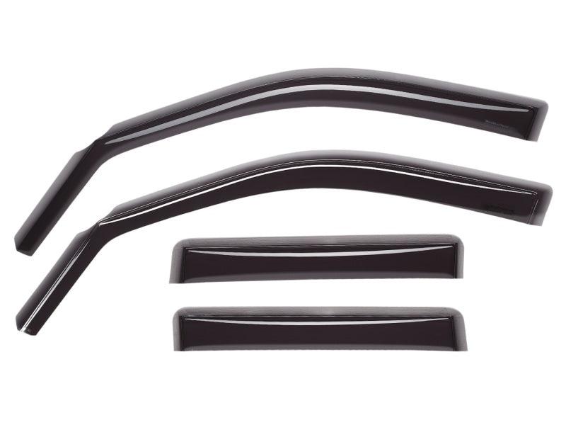 WeatherTech 82380 05-10 Jeep Grand Cherokee Front and Rear Side Window Deflectors - Dark Smoke