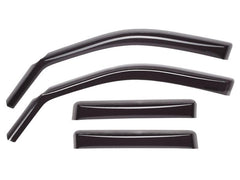 WeatherTech 82766 15+ Chevy Coloroado Front and Rear Side Window Deflectors - Dark Smoke