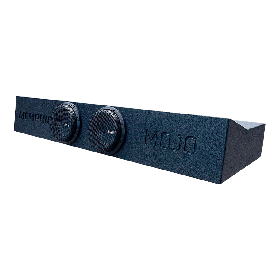 dual 8 ford car subwoofer enclosure