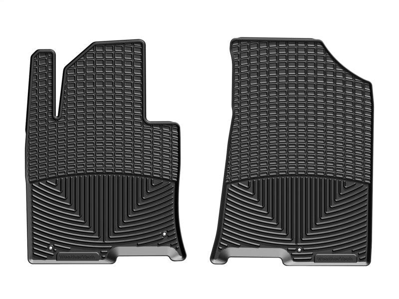 WeatherTech W385 2016+ Hyundai Sonata Front Rubber Mats - Black (Fits Hybrid-Does Not Fit Plug-In Hybrid)