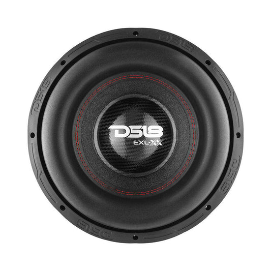 DS18 EXL-XX12.2DHE 12" High Excursion Car Subwoofer 4000 Watts Max 2-Ohm DVC