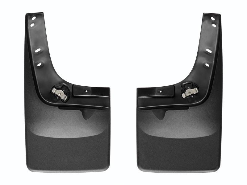 WeatherTech 110035-120035 14+ Chevrolet Silverado No Drill Mudflaps - Black