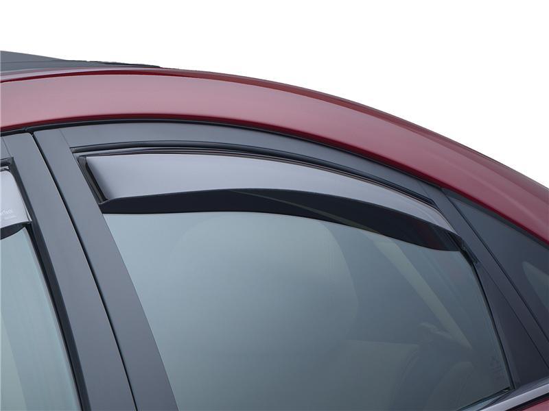WeatherTech 80751 2014+ Ford Transit Connect Front Side Window Deflectors - Dark Smoke