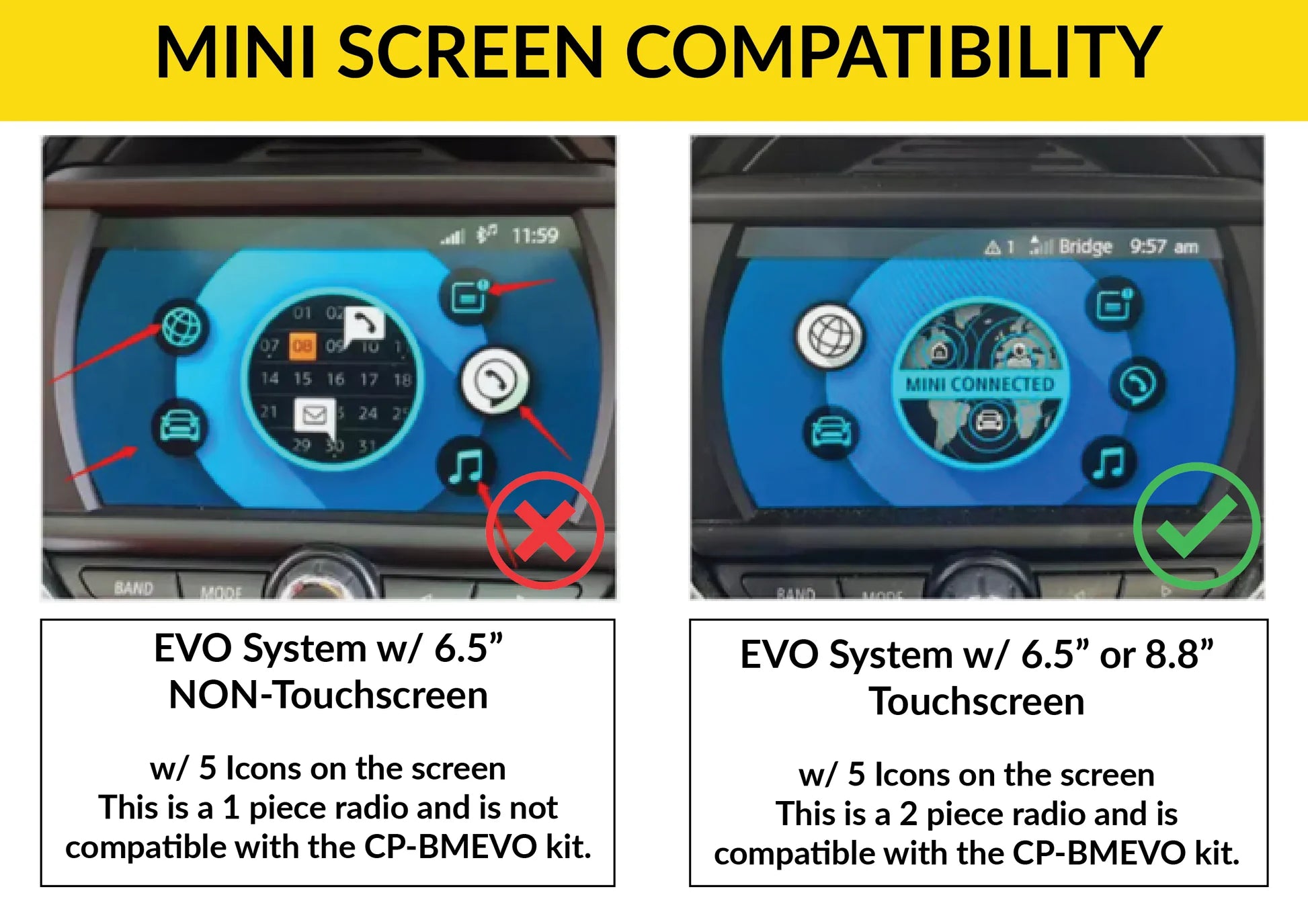 f1 cp bmevo wireless carplay system delaware