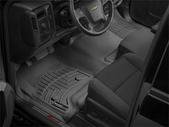 WeatherTech 445431 14+ Chevrolet Silverado Front FloorLiner - Black