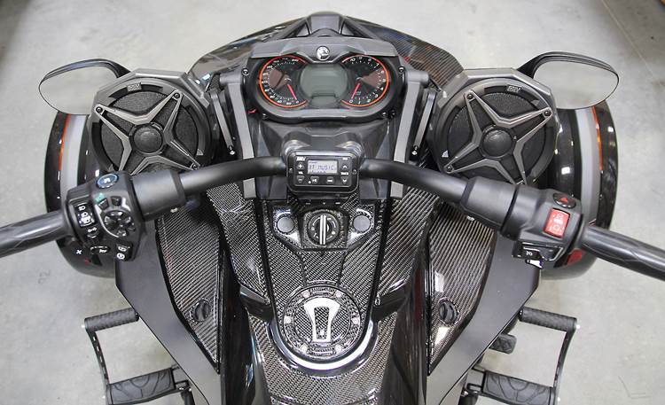 f3 2a motorcycle audio system near me