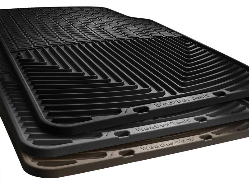 WeatherTech W3 98 Chevrolet Tracker Front Rubber Mats - Black