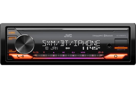 JVC KD-X380BTS Digital Media Receiver w/ Bluetooth, SiriusXM, Alexa,13-Band EQ