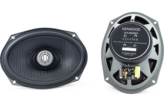 Kenwood XM69R 6"x9" 2-way Location-Specific Speakers For Select 1998-up Harley Davidson Motorcycles