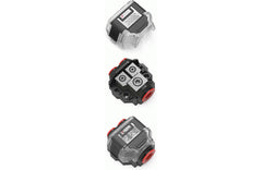 T-Spec VDB2 2-Position Distribution Block (1) 1/0-4 AWG In/(2) 4/8 AWG Out