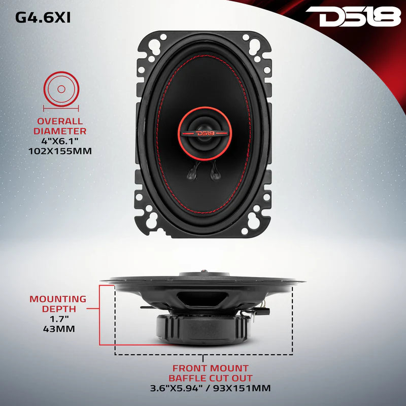 g4 6xi marine subwoofer 4x6 DELAWARE