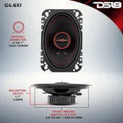 g4 6xi marine subwoofer 4x6 DELAWARE
