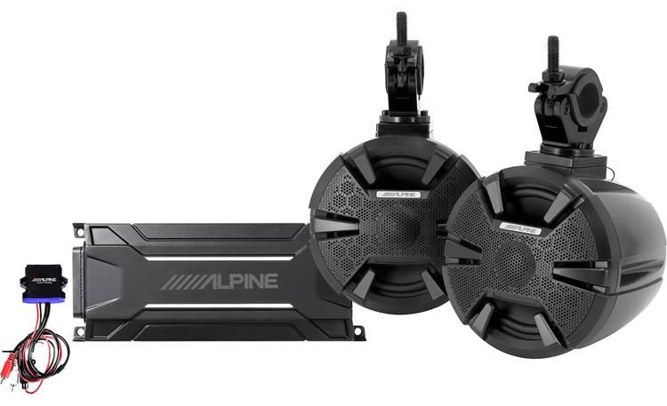 Alpine PSS-SX01 Complete Weather-Resistant Powersports Sound System