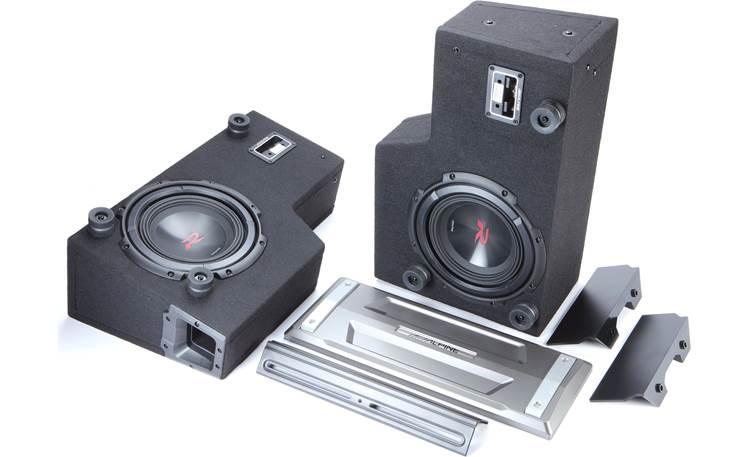 Alpine R2-DB8V-TRK 8" R-Series Pre-Loaded Truck Subwoofer System