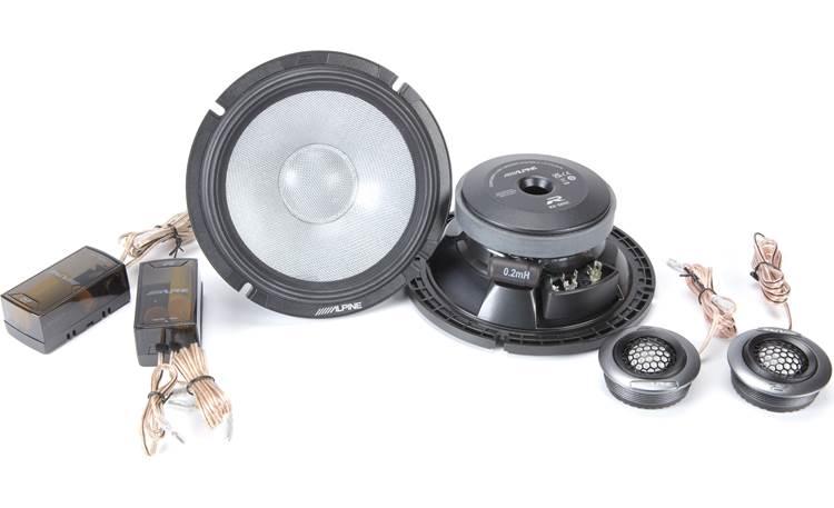 Alpine R2-S65C R Series Hi-Res 6.5" Comp Set Speaker