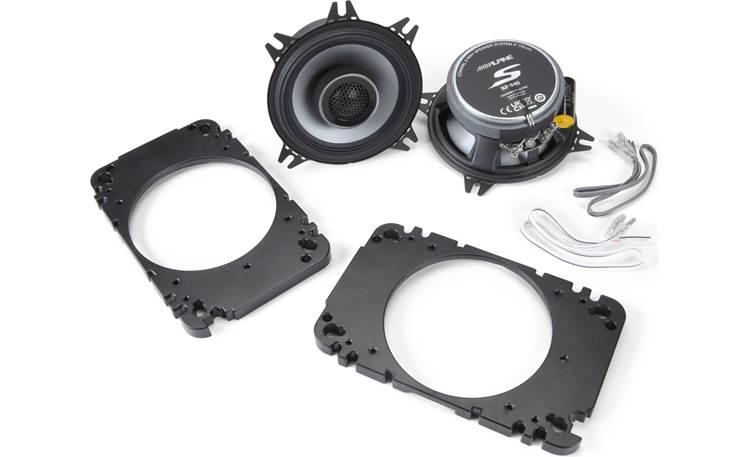 Alpine S2-S40 S2-Series 4" 2-Way Coaxial Speaker System