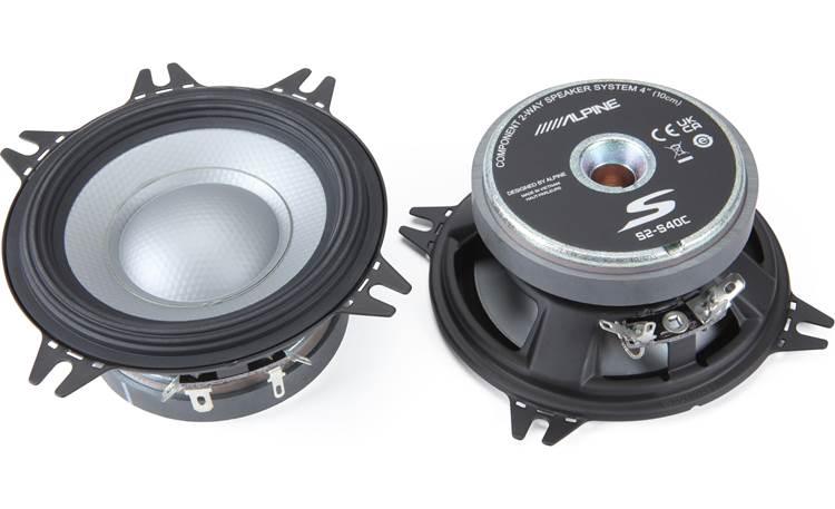 Alpine S2-S40C S2-Series 4" 2-Way Component Speaker System