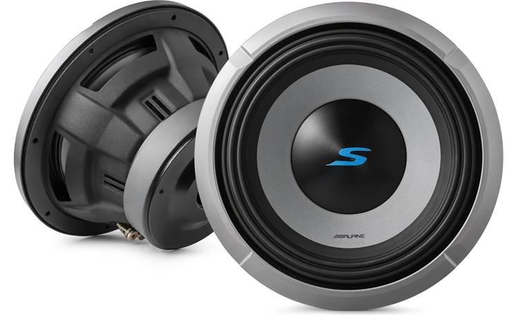 Alpine S2-W10D21800W Max (600W RMS) 10" S-Series Dual 2-Ohm Car Subwoofer