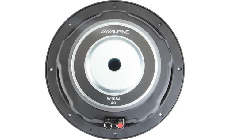 Alpine W10S4 Bass Line Series 10" 4-Ohm Subwoofer