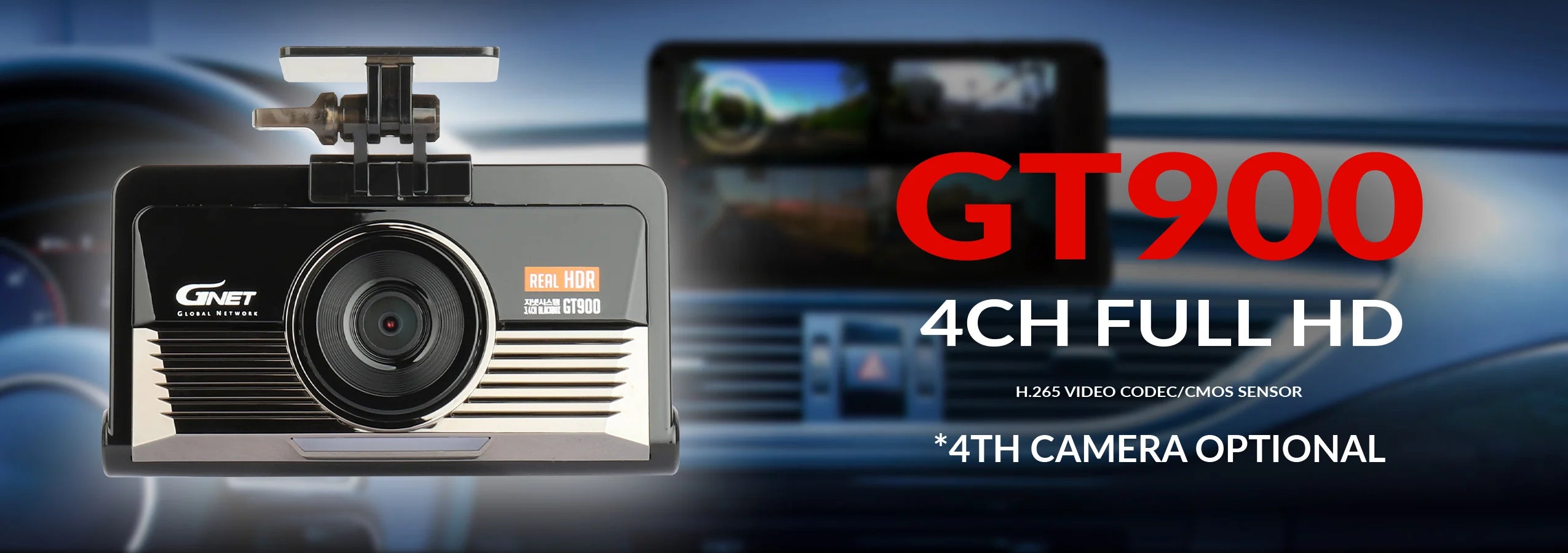 gt900 4ch commercial dash cam