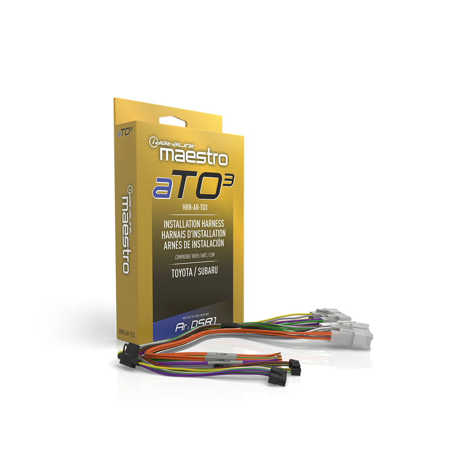 Maestro HRN-AR-TO3 Installation Harness for Select 2005-Up Vehicles