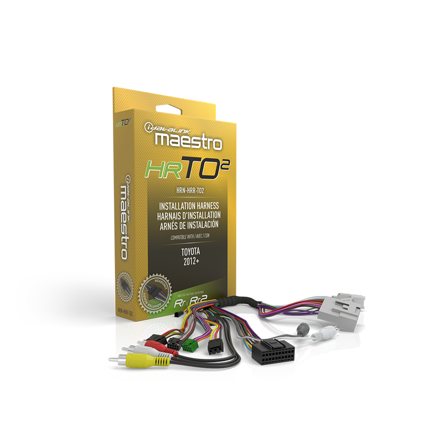 Maestro HRN-HRR-TO2 Installation Harness for Toyota Vehicles