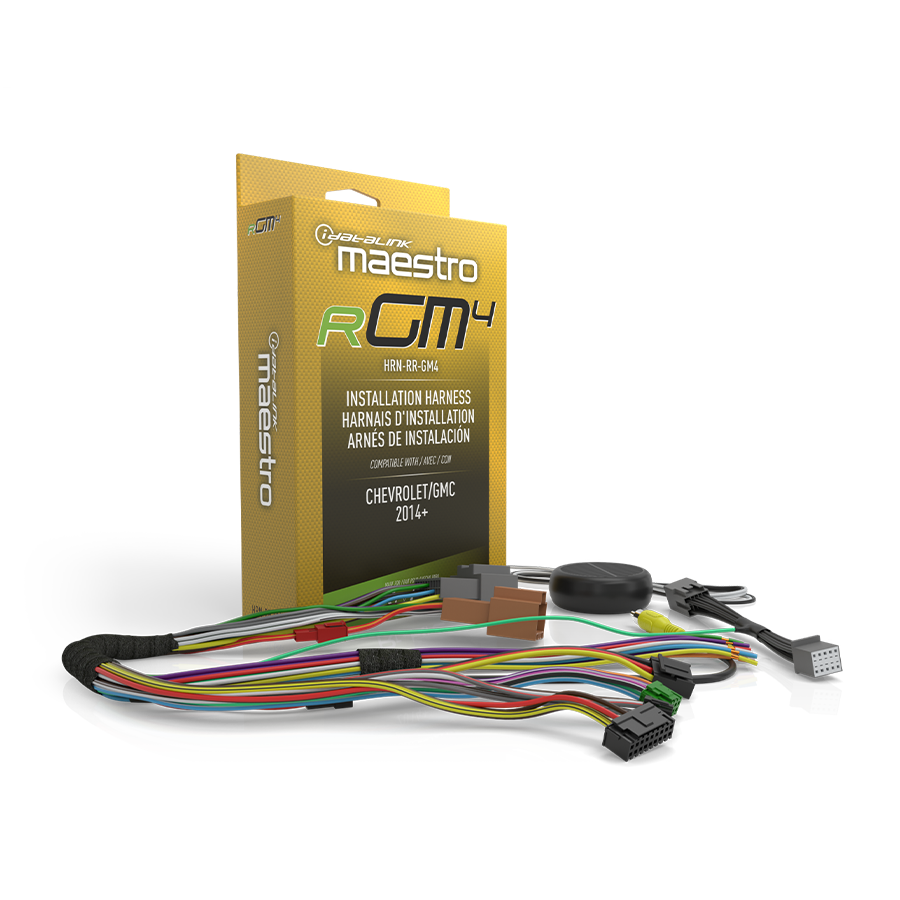 Maestro HRN-RR-GM4 Installation Harness for Select GM4 Vehicles