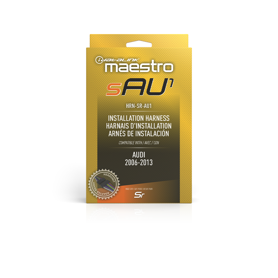Maestro HRN-SR-AU1 Installation Harness for 2006-2013 Audi