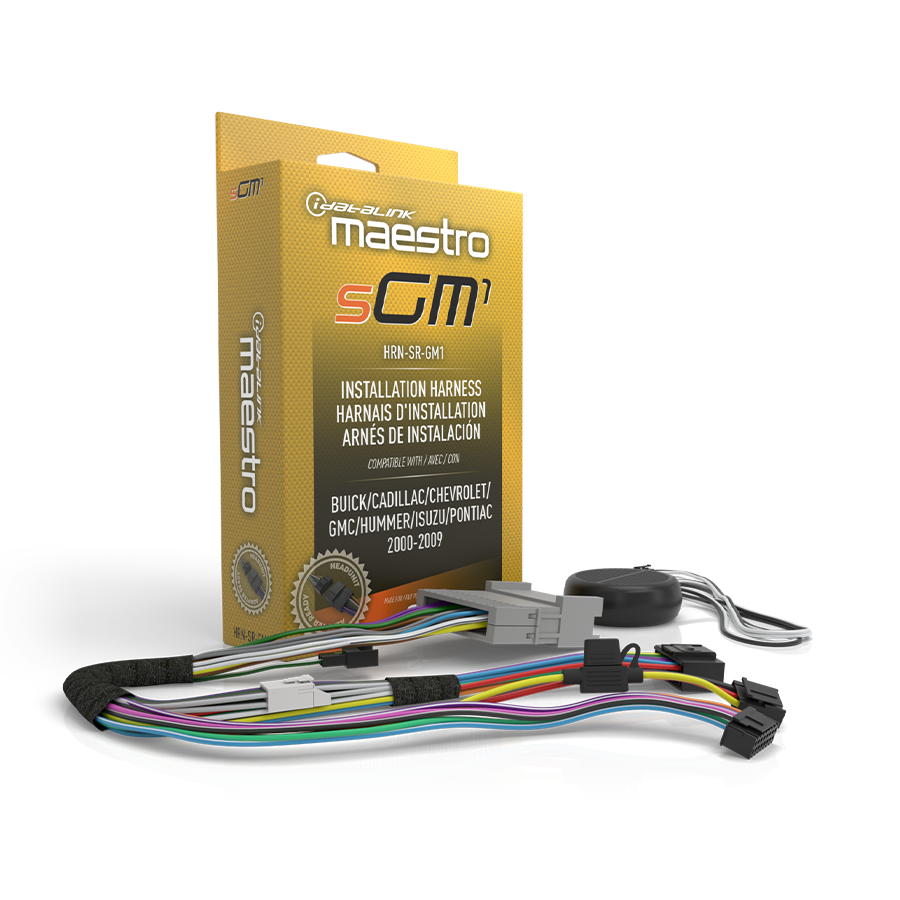 Maestro HRN-SR-GM1 Installation Harness for 2000-Up GM Vehicles