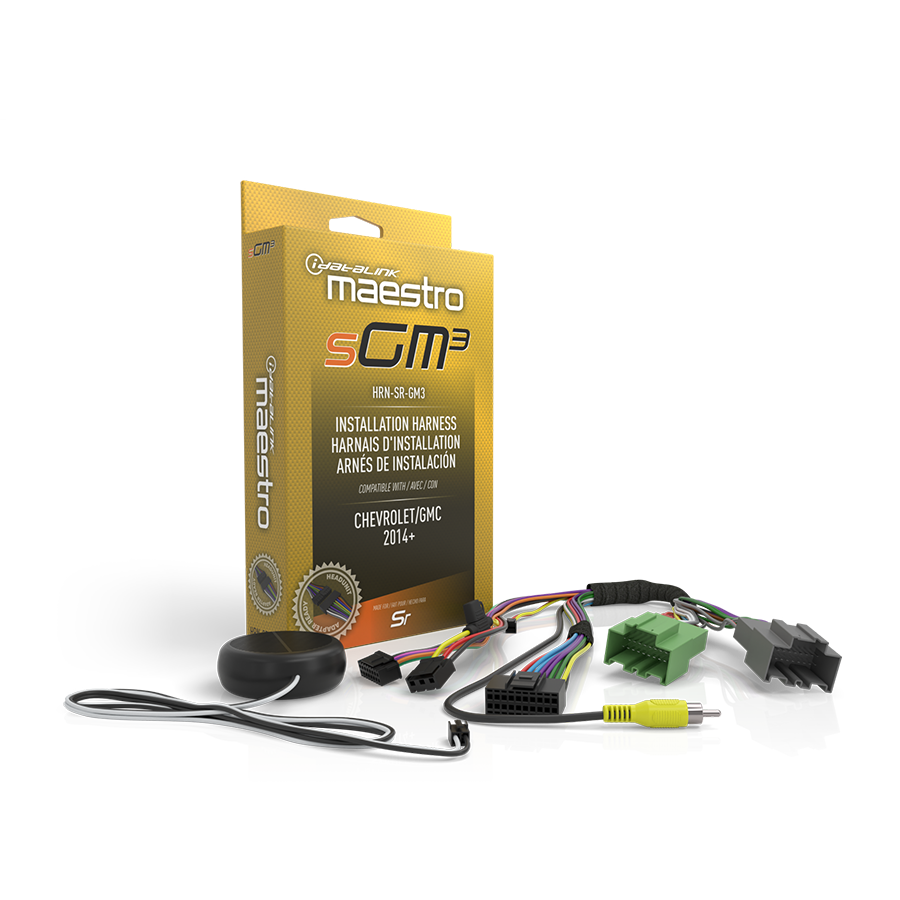 Maestro HRN-SR-GM3 Installation Harness for 2014-Up GM Vehicles