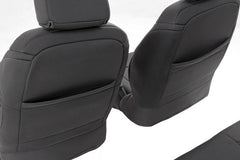 Rough Country 91004 SEAT COVERS FRONT AND REAR | 4-DOOR | JEEP WRANGLER JK 4WD (2013-2018)