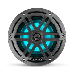 jl audio m3-650x-s-gm-i marine speakers rgb led gunmetal audio jam