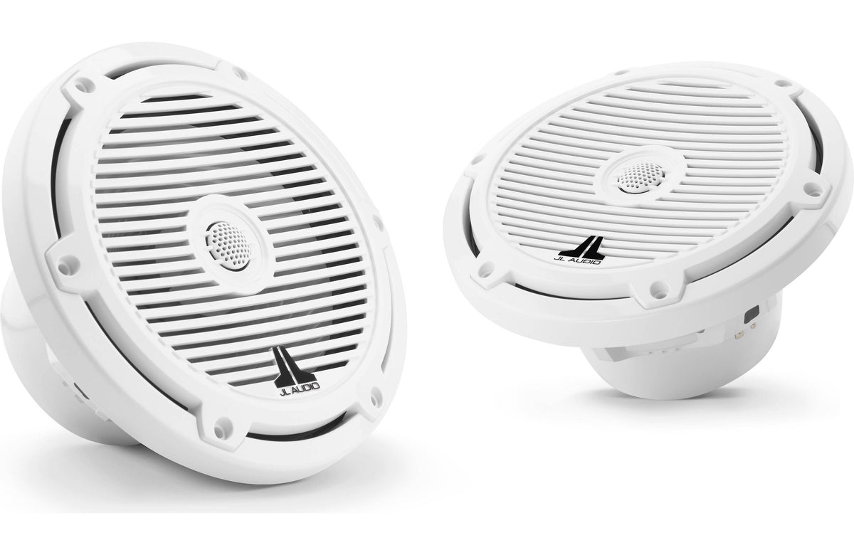 jl audio m3-770x-c-gw 7.7 marine speakers white classic grilles