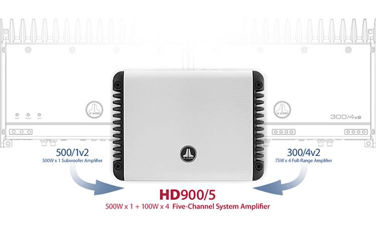 jl hd900 5 car amplifier near me