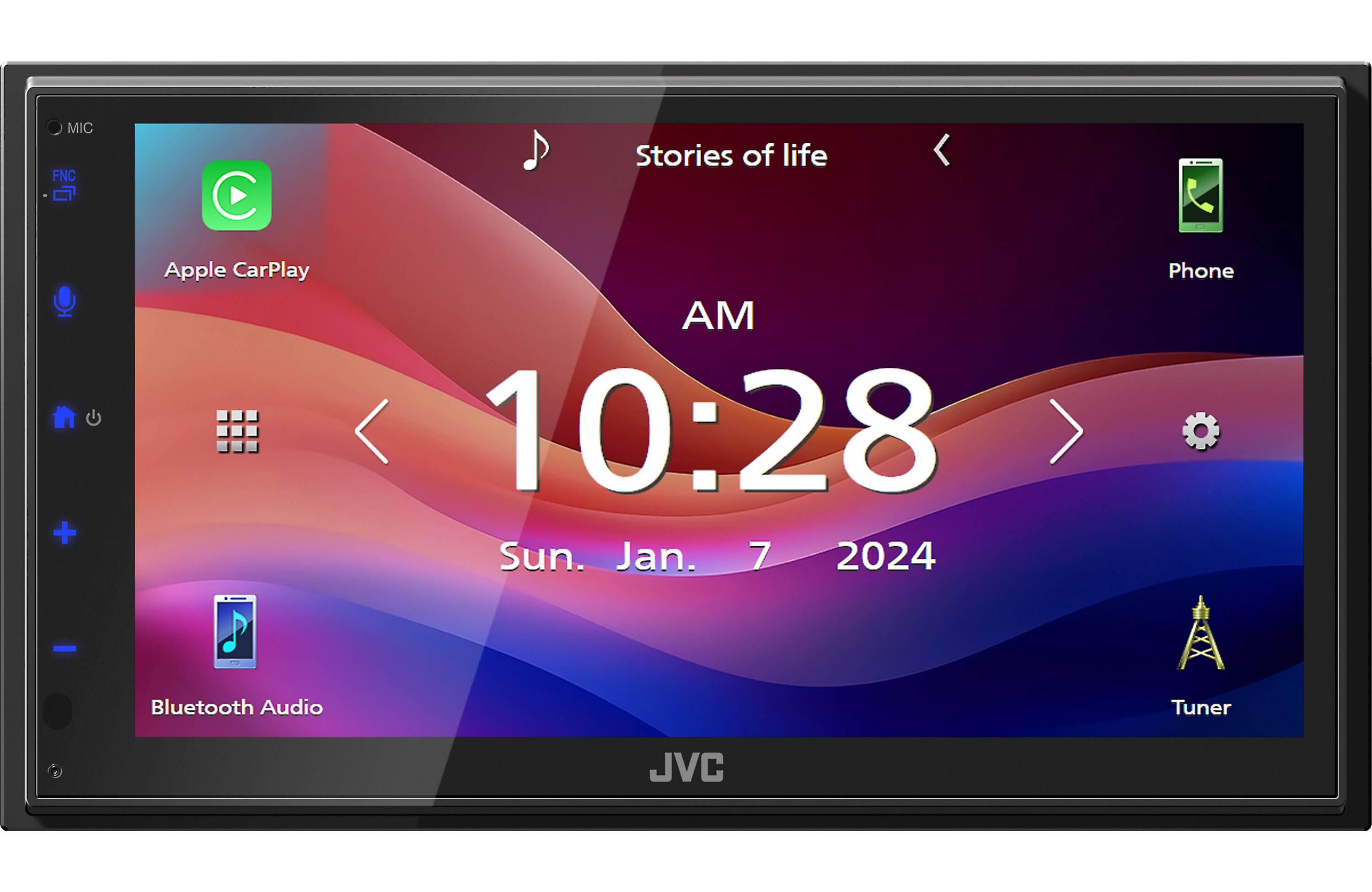 jvc KW-M590BT carplay radio