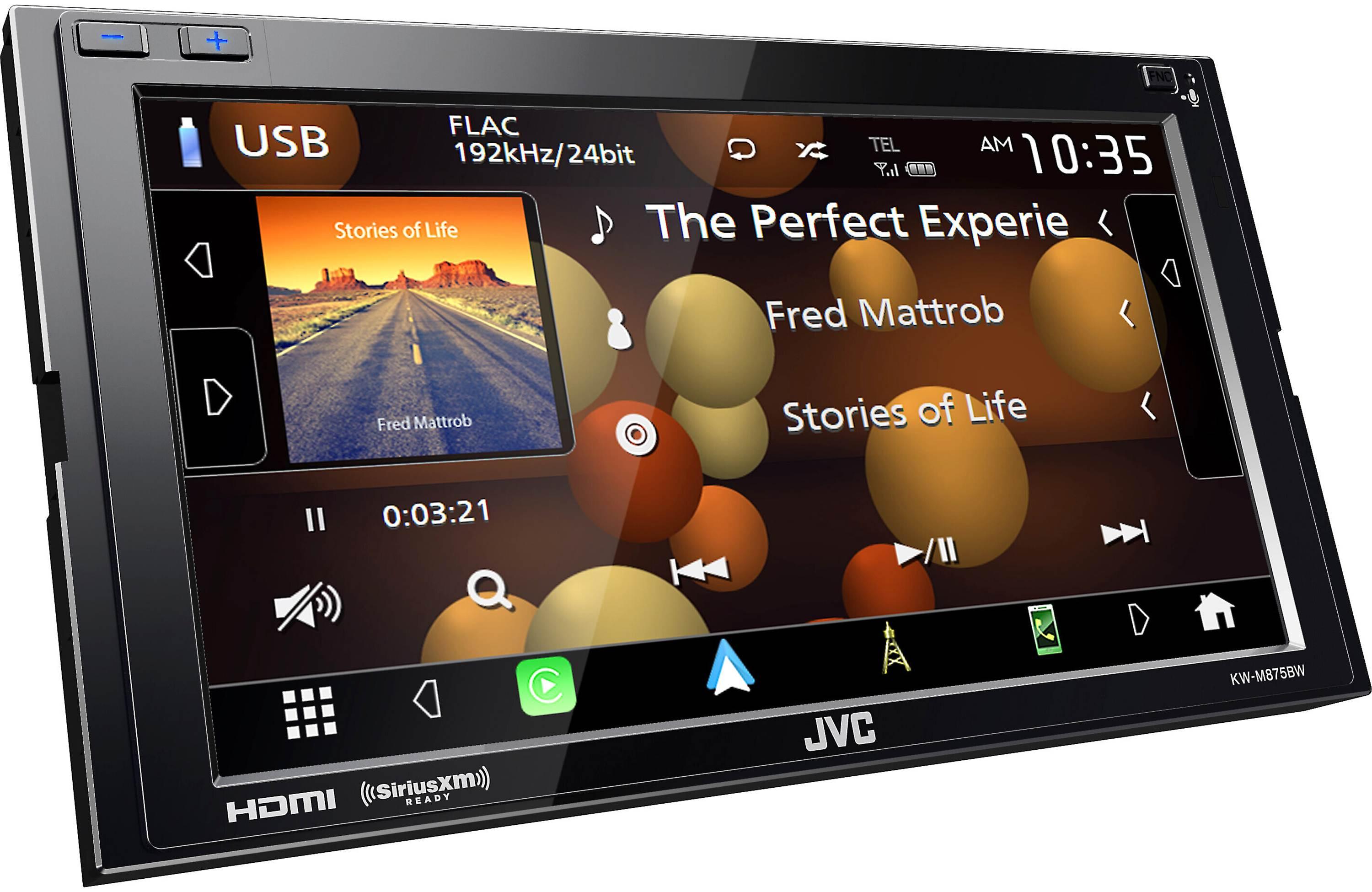 jvc KW-M875BW best carplay radio near you