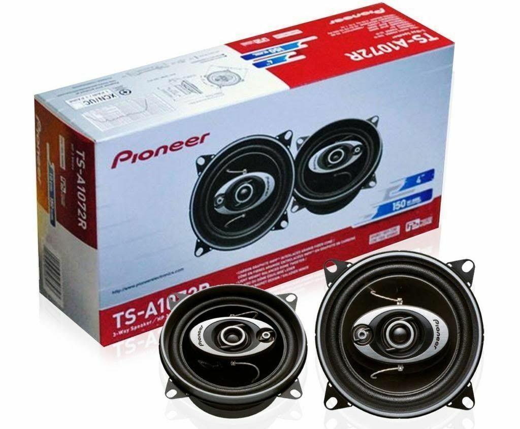 Pioneer TS-A1072R 4" Coax Speakers 3 Way (pair)